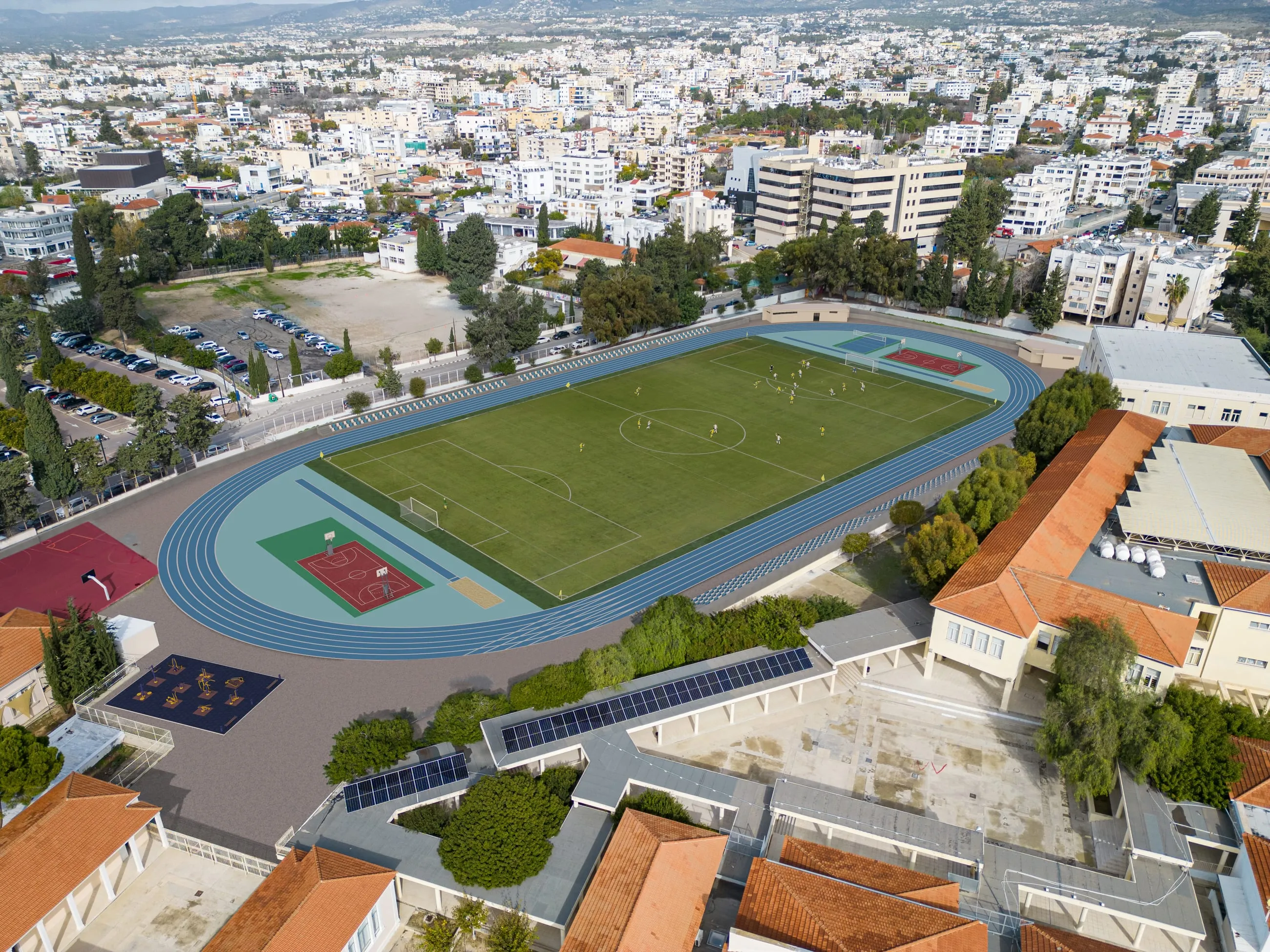 Regeneration of Iakoveio Stadium