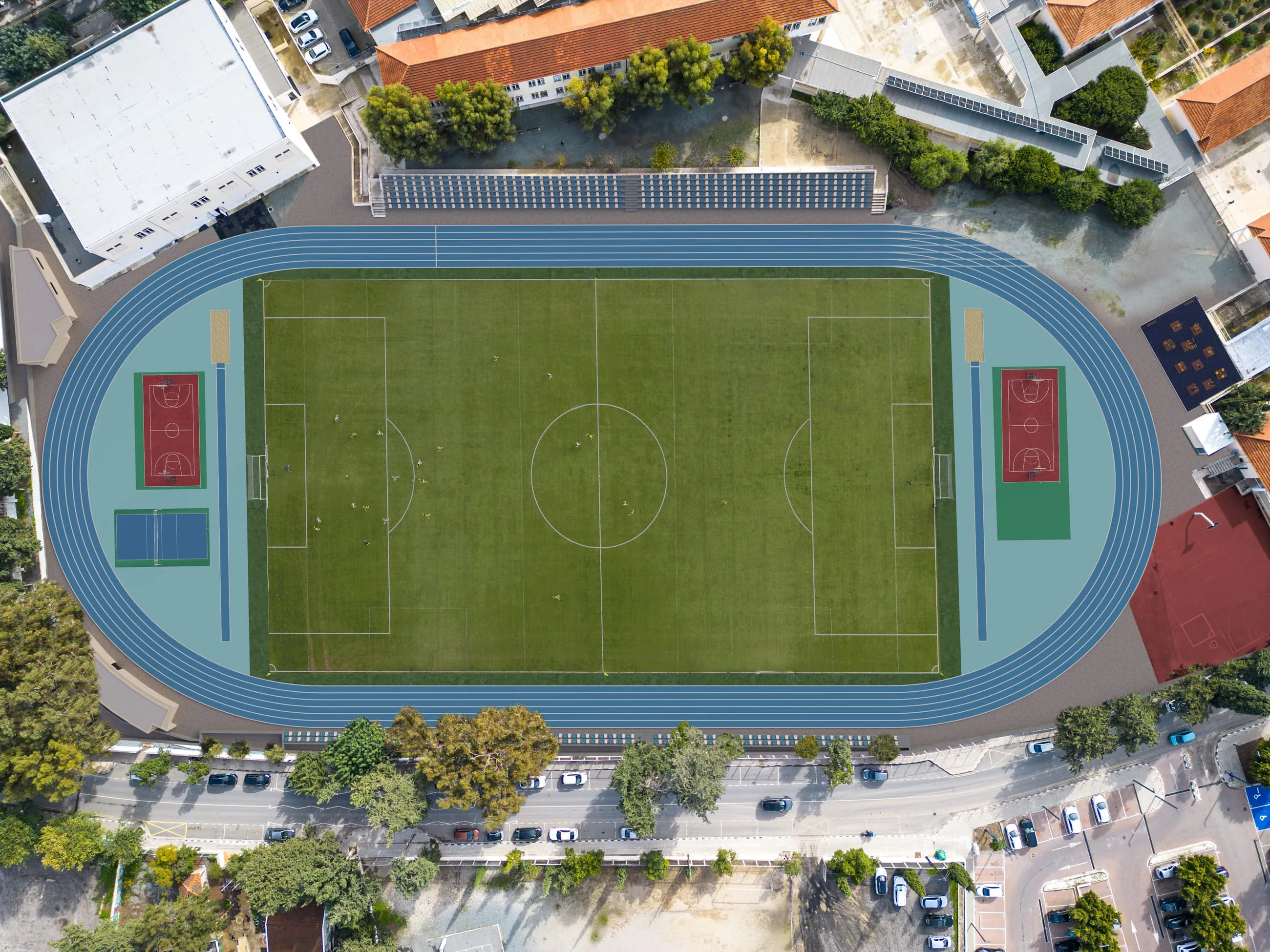 Regeneration of Iakoveio Stadium, Paphos — photo 4